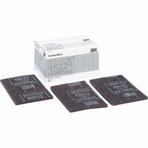スリーエム 3M スリーエム 3M H/L/PAD BOX スコッチ ブライト 工業用パッド ヘアラインパッド 60相当 栗色 BOX 10枚入