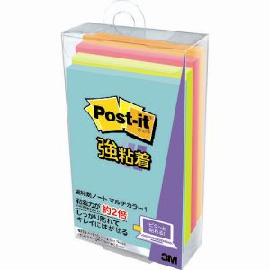 スリーエム 3M スリーエム 3M 656SS-MC-1 ポスト イット 強粘着ノート マルチカラー1