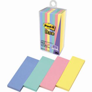 スリーエム 3M スリーエム 3M 500SS-MC-3 ポスト イット 強粘着ふせんマルチカラー3