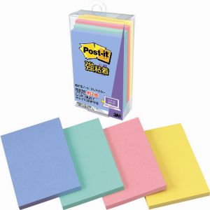 スリーエム 3M スリーエム 3M 656SS-MC-3 ポスト イット 強粘着ノートマルチカラー3
