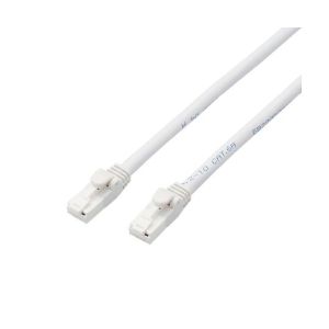 エレコム ELECOM エレコム LD-GPAT/WH5/RS LANケーブル/CAT6A対応/EU RoHS指令準拠/爪折れ防止/簡易パッケージ仕様/5m/ヨリ線/ホワイト