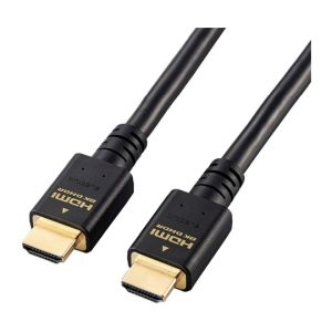 ELECOM エレコム エレコム GM-DHHD21E50BK HDMIケーブル PS5対応 HDMI2.1 ウルトラハイスピード 5.0m ブラック