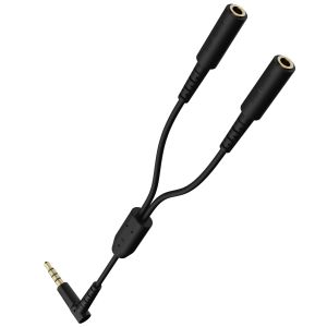 エレコム ELECOM エレコム EHP-35W02BK オーディオ分配ケーブル 2分配 ブラック