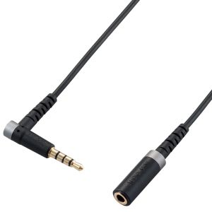 エレコム ELECOM エレコム EHP-35ELS4P20BK マイク対応オーディオ延長ケーブル 高耐久 2m ブラック