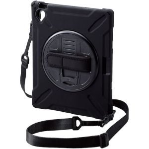 エレコム ELECOM エレコム TB-A22RHVHBK iPad10.9 第10世代用フルプロテクトケース ショルダーベルト付 スタンド付 ブラック