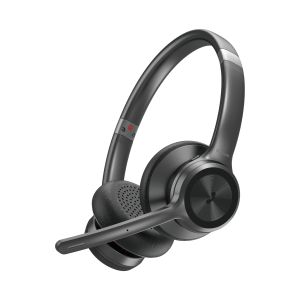 エレコム ELECOM エレコム LBT-HSOH20BK Bluetooth対応ヘッドセット ノイズリダクションマイク機能付き ブラック