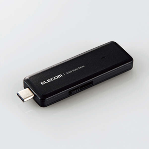 エレコム ELECOM エレコム ELECOM ESD-EMH1000GBK 外付けポータブルSSD 1TB USB3.2 USB Type-C 対応