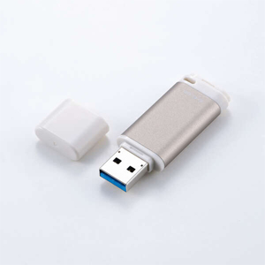 エレコム ELECOM エレコム MF-RCU3256GGD USBメモリ USB3.2(Gen1) Type-A キャップ式 アルミ素材 256GB ゴールド