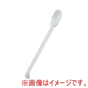 アラム アラム 2720-11 薬さじ プラスチック　白 小 150mm
