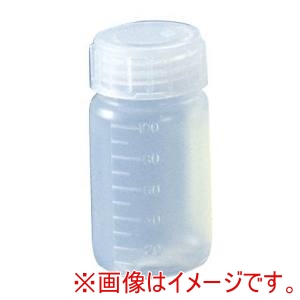 サンプラテック サンプラテック 02043 PP広口瓶 中栓なし PF-100 100mL