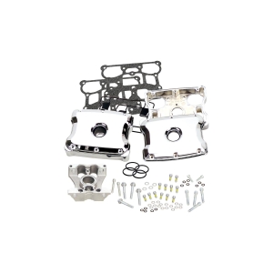 S＆S S＆S 90-4110 ダイキャストロッカーカバーキット クローム BIG TWIN 84-