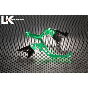 ユーカナヤ U-KANAYA U-KANAYA KA001-011-0207 レバーセット STD/ショート GN/GD D-TRACKER125/KLX125
