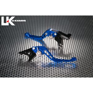 ユーカナヤ U-KANAYA U-KANAYA YA014-019-0604 レバーセット GPタイプ/ショート BL/BK YZF-R1 04-08/YZF-R6 05-16