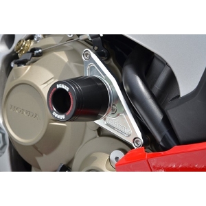 アグラス AGRAS アグラス 342-180-000X レーシングスライダー フレーム ロゴ白 CBR1000RR/SP 17 AGRAS