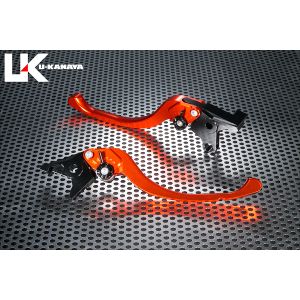 ユーカナヤ U-KANAYA U-KANAYA HO028-023-0808 レバーセット ツーリング OR/BK CBR600RR(PC40) 07-12/CBR1000RR(SC59) 08-16