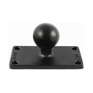 ラムマウント RAM MOUNTS ラムマウント RAM-202U-24 スクエアベース 4穴 P1.5x3.5inch 1.5インチボール RAM MOUNTS