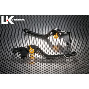 ユーカナヤ U-KANAYA ユーカナヤ KA074-107-0501 レバーセット GPタイプ/ロング BK/GD Z900RS 18-25/Z900 SE 22