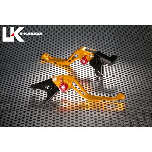 ユーカナヤ U-KANAYA U-KANAYA SU053-035-0602 レバーセット GPタイプ/ショート GD/BK GSX250R 17