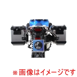 ヘプコアンドベッカー Hepco&Becker ヘプコアンドベッカー 6519510 00 22-00-40 サイドキャリア カットアウトセット シルバー付
