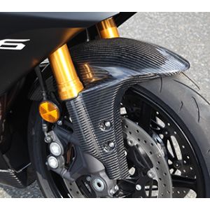 マジカルR マジカルR 001-YZR115-400A フロントフェンダー 綾織カーボン YZF-R1 15-/YZF-R6 17