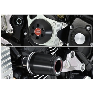 アグラス AGRAS アグラス 342-400-006BX Rスライダー 3点SETφ50ロゴBLK フレーム/クラッチA Z900RS 18 AGRAS