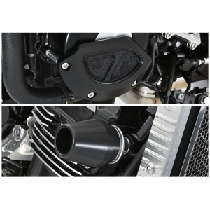 アグラス AGRAS アグラス 342-400-010 Rスライダー 3点SET φ60 WHT フレーム/ジェネレターB Z900RS 18 AGRAS