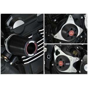 アグラス AGRAS アグラス 342-400-011 Rスライダー 4点SET φ50 WHT フレーム/ジェネレターA/クラッチA Z900RS 18 AGRAS