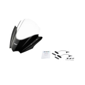 エムアールエー MRA エムアールエー SET-HKSD-RNB-C スクリーンセット レーシングネイキッド クリア ユニバーサル ハンドルポストマウントキット付き MRA