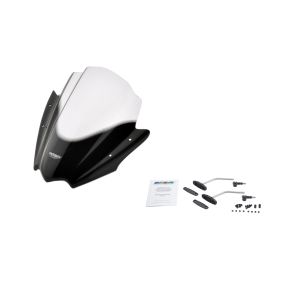 エムアールエー MRA エムアールエー SET-HKSD-RNB-S スクリーンセット レーシングネイキッドスモーク ユニバーサル ハンドルポストマウントキット付き MRA