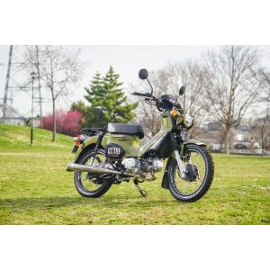 ホットラップ ホットラップ J-C110-DN-G ダウンマフラー オプションヒートガード用 クロスカブ(JA45) 政府認証