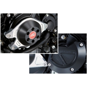 アグラス AGRAS アグラス 342-306-009B R SケースカバーSETクランク+ジェネC黒 GSX-S750 17- AGRAS
