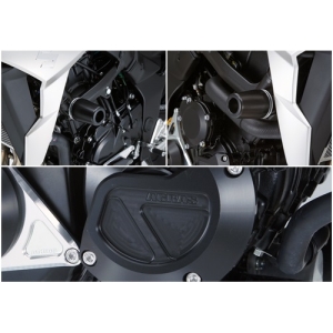 アグラス AGRAS アグラス 342-306-010BX R S 3点フレームφ50ロゴ+クランク黒 GSX-S750 17- AGRAS