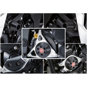 アグラス AGRAS アグラス 342-306-029B フレームφ60 右 ジェネC クラッチ BLK R/S 5点 GSX-S750 17- AGRAS