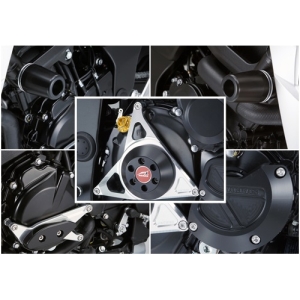 アグラス AGRAS アグラス 342-306-030B フレームφ50 クランク ジェネA クラッチ BLK R/S 5点 GSX-S750 17- AGRAS