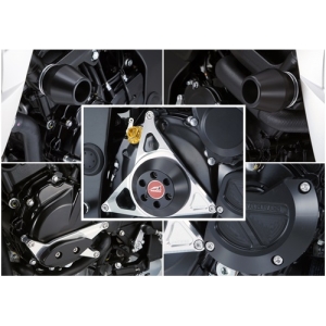 アグラス AGRAS アグラス 342-306-033B フレームφ60 クランク ジェネA クラッチ BLK R/S 5点 GSX-S750 17- AGRAS