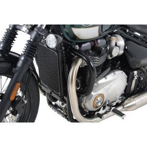 ヘプコアンドベッカー Hepco&Becker ヘプコアンドベッカー 5017558 00 01 エンジンガード ブラック Bonneville Bobber 17-25