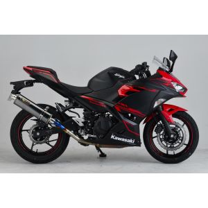 ノジマ NOJIMA ノジマ NMS656SGTMD-CLK GTミドル スリップオン DLC-TI Ninja250/400 18-21