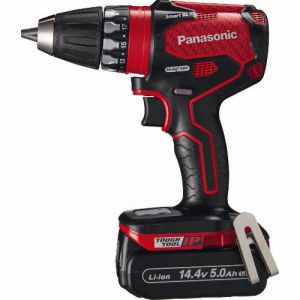 パナソニック Panasonic パナソニック EZ74A3LJ2F-R デュアル 14.4V5.0Ah 充電式ドリルドライバー 赤 Panasonic
