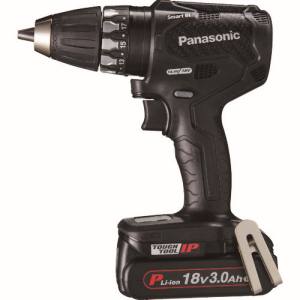パナソニック Panasonic パナソニック EZ74A3PN2G-B デュアル 18V3.0Ah 充電式ドリルドライバー 黒