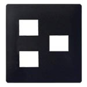 パナソニック Panasonic パナソニック WTL7073BK アドバンスSコンセントプレート3コ用