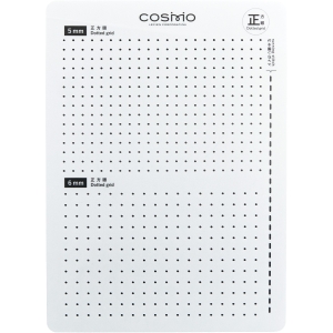 ルシアン LECIEN ルシアン コスモ Sashiko Tenplate 刺し子テンプレート 約13×18cm 正方眼 5mm 6mm CS412402