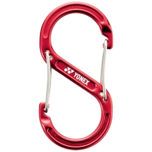 ヨネックス Yonex ヨネックス カラビナ キーホルダー バッグアクセサリー パーツ シャインレッド YONEX