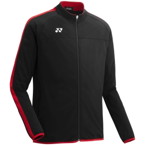ヨネックス Yonex ヨネックス ユニトレーニングトップ ブラック×レッド XO YONEX