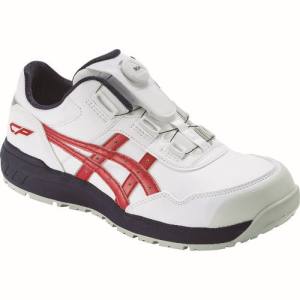 アシックス asics アシックス CP306 BOA ウィンジョブ ホワイト/クラシックレッド 22.5cm 1273A029.100-22.5