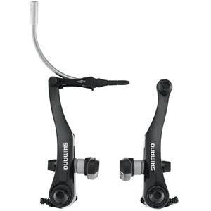 シマノ SHIMANO シマノ EBRR353FX42XLP Vブレーキ フロント用 ブラック SHIMANO