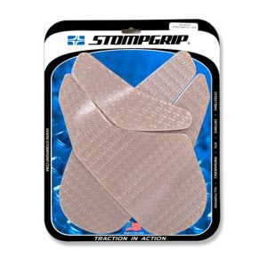 ストンプグリップ STOMPGRIP ストンプグリップ 55-14-0016C トラクションパッドタンクキット クリア ICON CBR1000RR 04-07