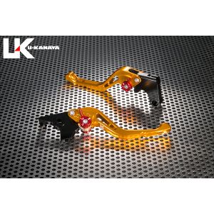 ユーカナヤ U-KANAYA U-KANAYA KA077-086-0602 レバーセット GPタイプ/ショート GD/GN Ninja ZX-25R 20