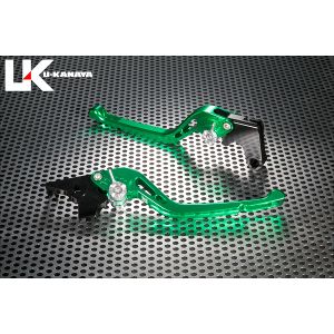 ユーカナヤ U-KANAYA U-KANAYA KA062-128-0507 レバーセット GPタイプ/ロング GN/GD Ninja1000SX 20