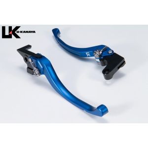 ユーカナヤ U-KANAYA U-KANAYA HO093-124-0814 レバーセット ツーリング BL/SV (ツヤケシ) PCX JK05/PCX(e HEV)/PCX160(KF47)