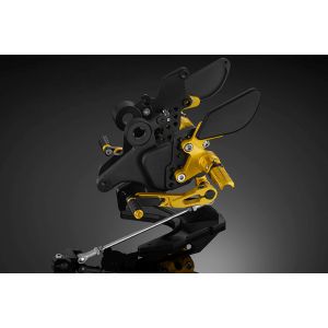 バイカーズ BIKERS バイカーズ K0387-LGD バックステップ ライトゴールド Ninja650/Z650 17-25